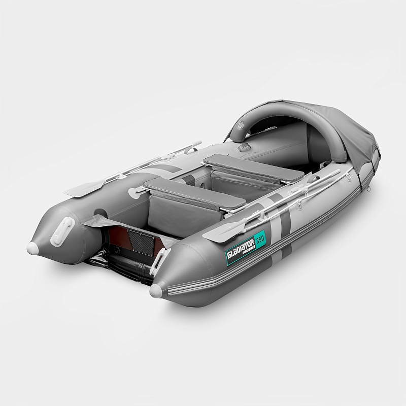 Лодка ПВХ Gladiator Air E350PRO надувная